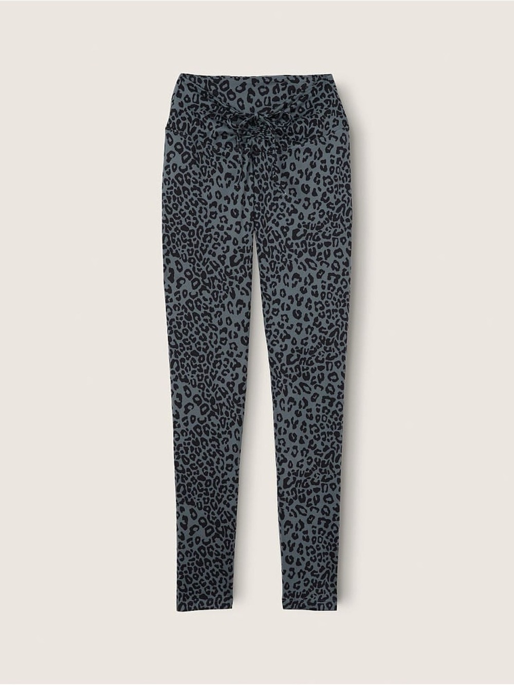 VS Pink Gray and Black Leopard Print Leggings - Picture 7 of 7